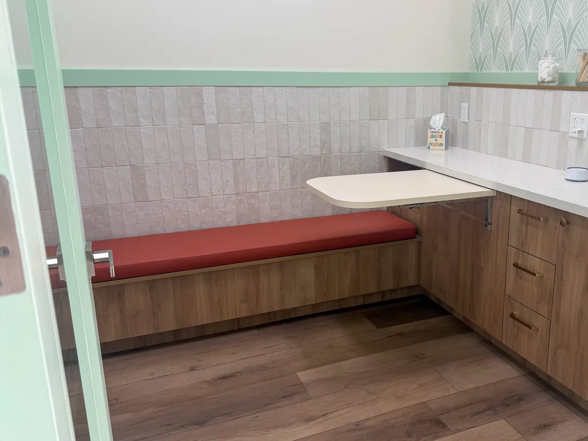 A private exam room at UrgentPaws Cerritos