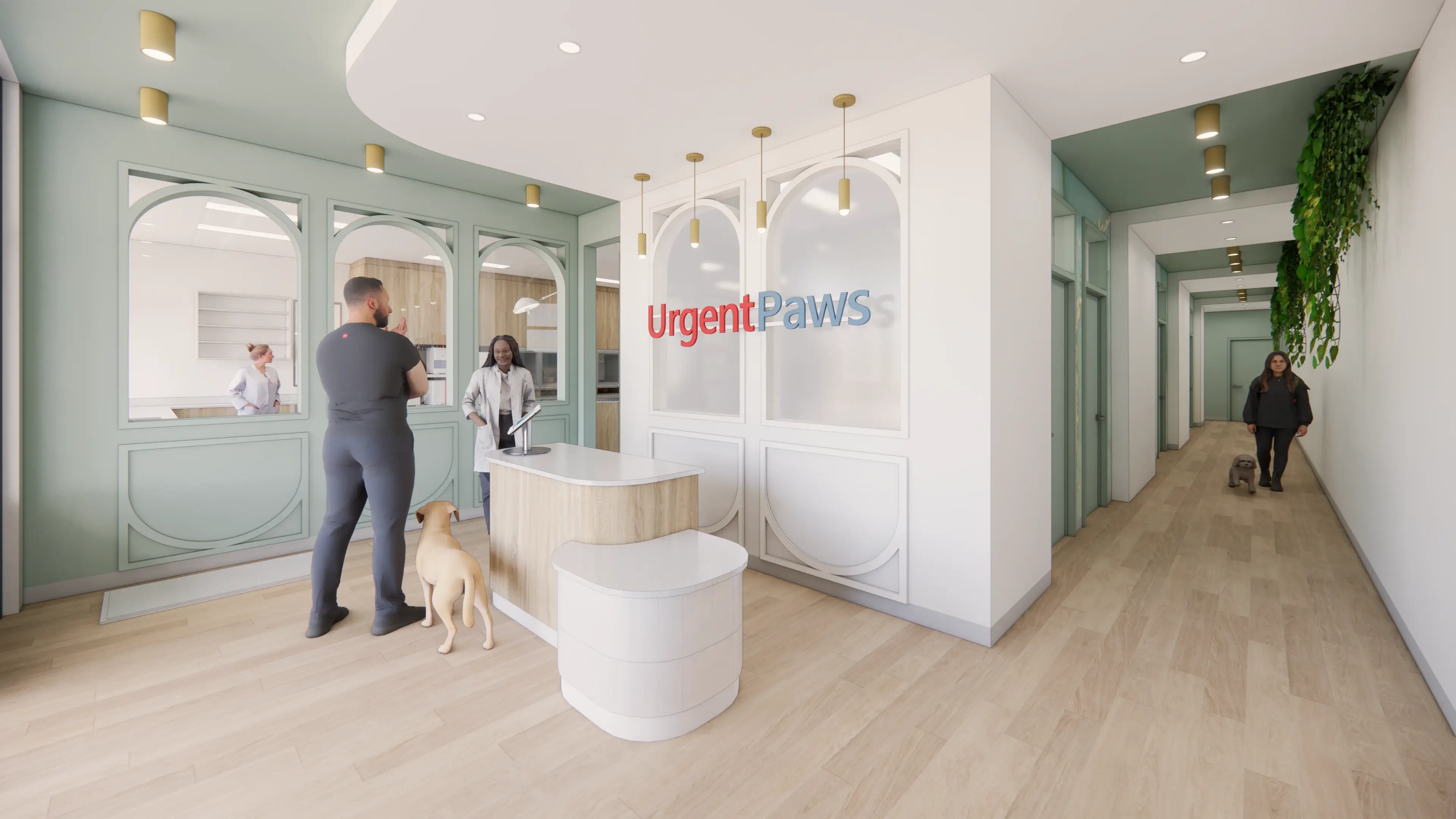 UrgentPaws reception area 0