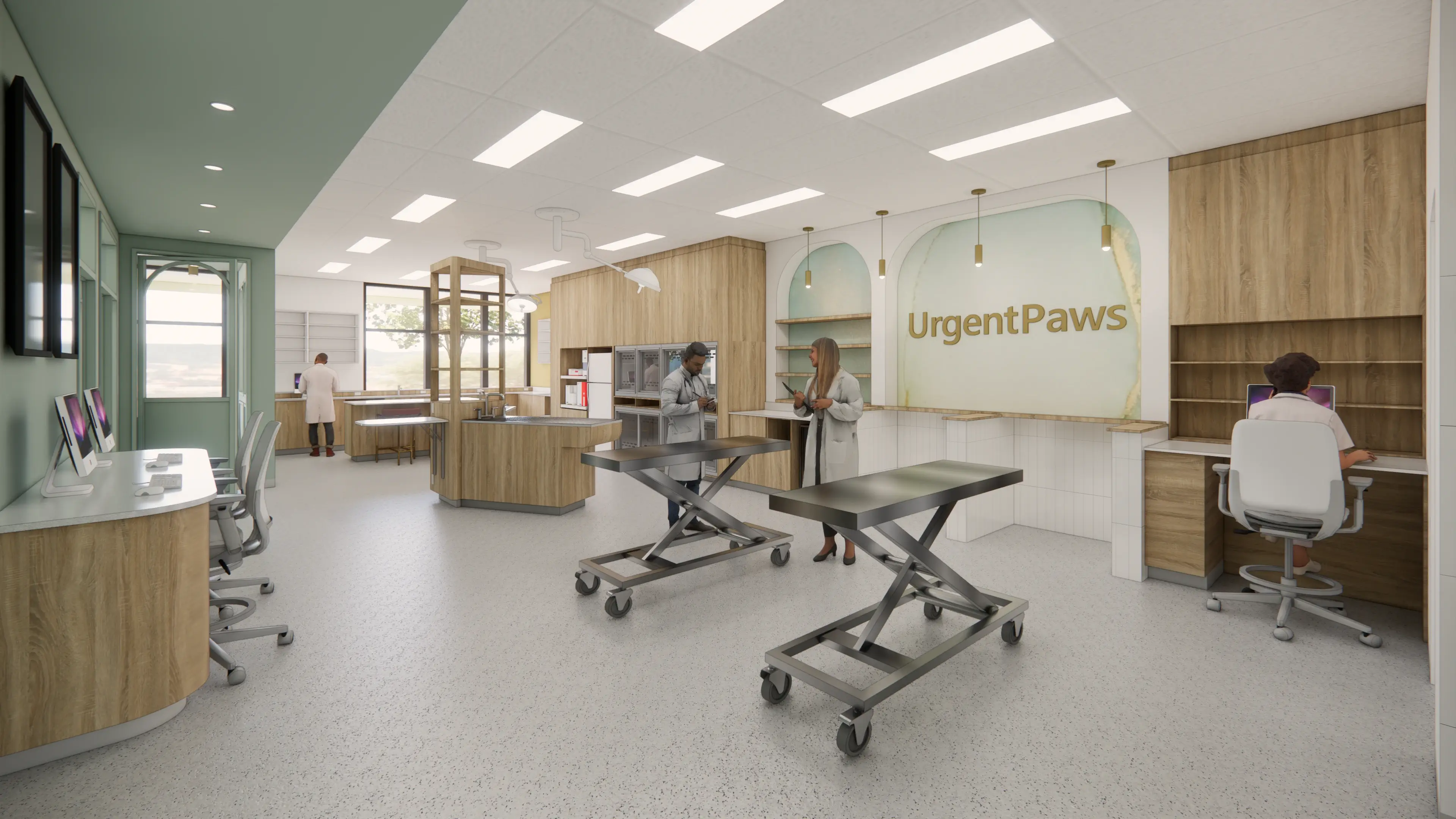 UrgentPaws reception area 2
